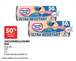 Auchan Handy bag sacs poubelle offre