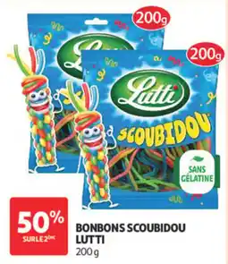 Auchan LUTTI BONBONS SCOUBIDOU offre