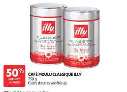 Auchan illy CAFÉ MOULU CLASSIQUE offre