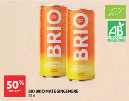 Auchan BIO BRIO MATE GINGEMBRE offre