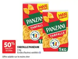 Auchan PANZANI FARFALLE offre