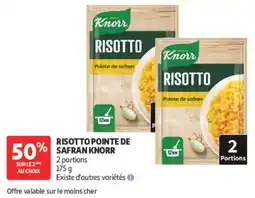 Auchan Knorr Risotto offre