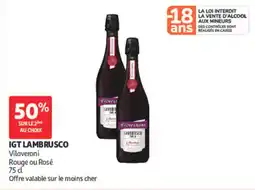 Auchan Vilaveroni IGT Lambrusco offre