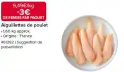 Costco Aiguillettes de poulet offre