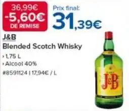 Costco J&b - blended scotch whisky offre