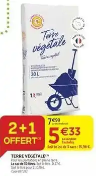 RAGT Jardin & Maison Carrefour - terre végétale offre