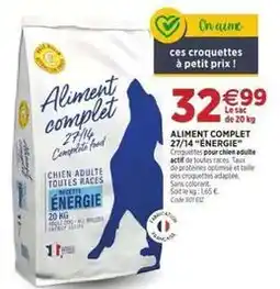 RAGT Jardin & Maison Complet - aliment 27/14 energie offre