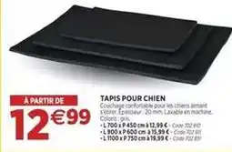 RAGT Jardin & Maison Tapis pour chien offre