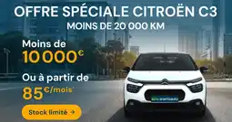 Aramis Auto Offre spéciale citroen c3 offre