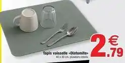Bazarland Tapis vaisselle offre