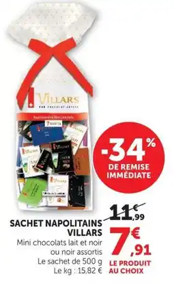 U Express VILLARS Sachet napolitains offre