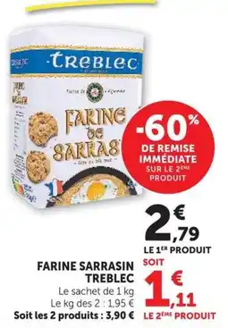 U Express TREBLEC Farine Sarrasin offre