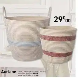 Habitat Auriane offre