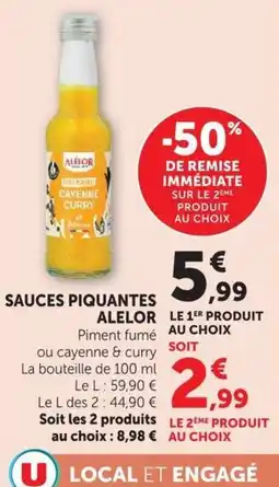 U Express ALELOR Sauces piquantes offre