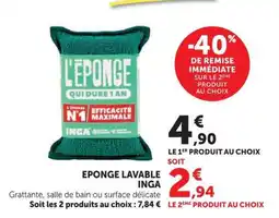 U Express INGA Eponge lavable offre