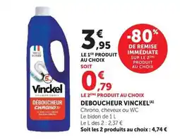 U Express Vinckel Déboucheur Chrono offre