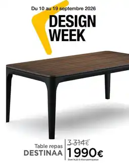 XXL Maison Table repas offre