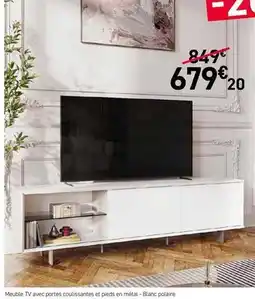 Habitat Polaire - mueble tv offre