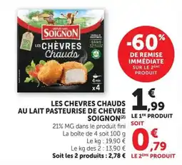 U Express SOIGNON LES CHÈVRES Chauds offre