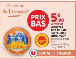 U Express Munster Ermitage offre