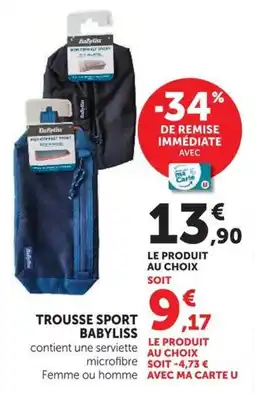 U Express BabyLiss Trousse sport offre