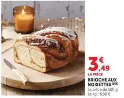 U Express Brioche aux noisettes offre