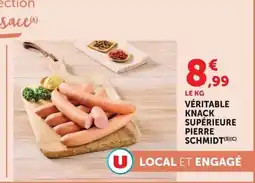 U Express Pierre Schmidt Véritable knack supérieure offre