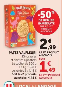 U Express Valfleur Pâtes Albaque offre