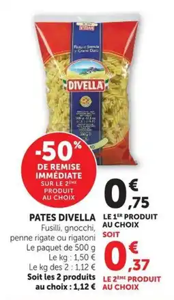 U Express DIVELLA Pates offre