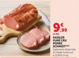 U Express PIERRE SCHMIDT KASSLER FUMÉ CRU offre