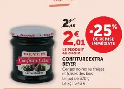 U Express BEYER Confiture Extra offre
