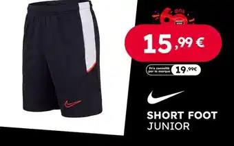 Short foot junior