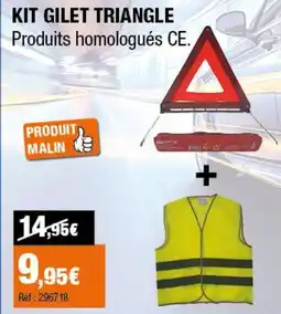 Autobacs Kit gilet triangle offre