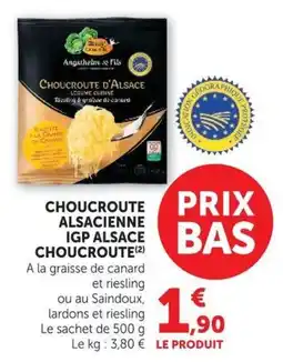 U Express Angsthelm & Fils Choucroute d'Alsace offre