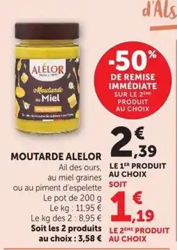 U Express ALELOR Moutarde offre