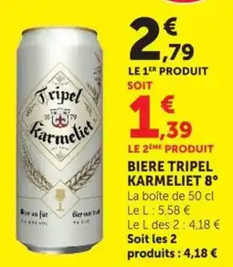 U Express Tripel Karmeliet offre