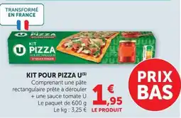U Express U Kit pizza offre