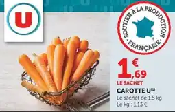 U Express CAROTTE U offre