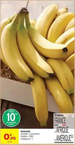 Intermarché Banane offre