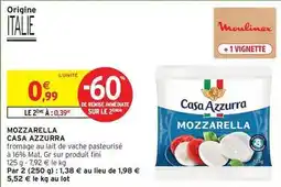 Intermarché Casa azzurra - mozzarella offre