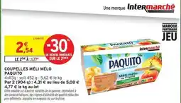 Intermarché Paquito - coupelles méli mélo offre