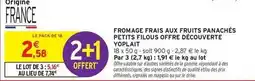 Intermarché Yoplait - fromage frais aux fruits panachés petits filous offre découverte offre