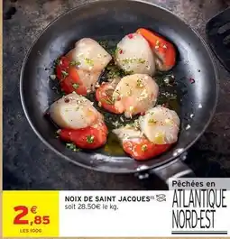 Intermarché Noix de saint jacques offre