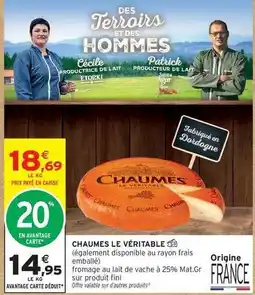 Intermarché Express Veritable - chaumes offre