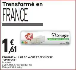 Intermarché Express Fini - fromage au lait de vache et de chèvre offre