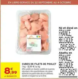 Intermarché Express Signal - cubes de filets de poulet offre