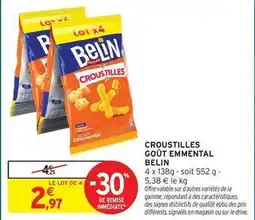 Intermarché Express Belin - croustilles gout emmental offre