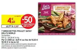 Intermarché Express Signal - brochettes poulet offre
