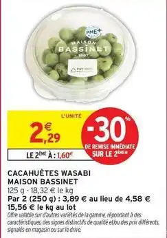 Intermarché Express Signal - cacahuètes offre