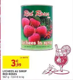 Intermarché Express Lychees au sirop offre
